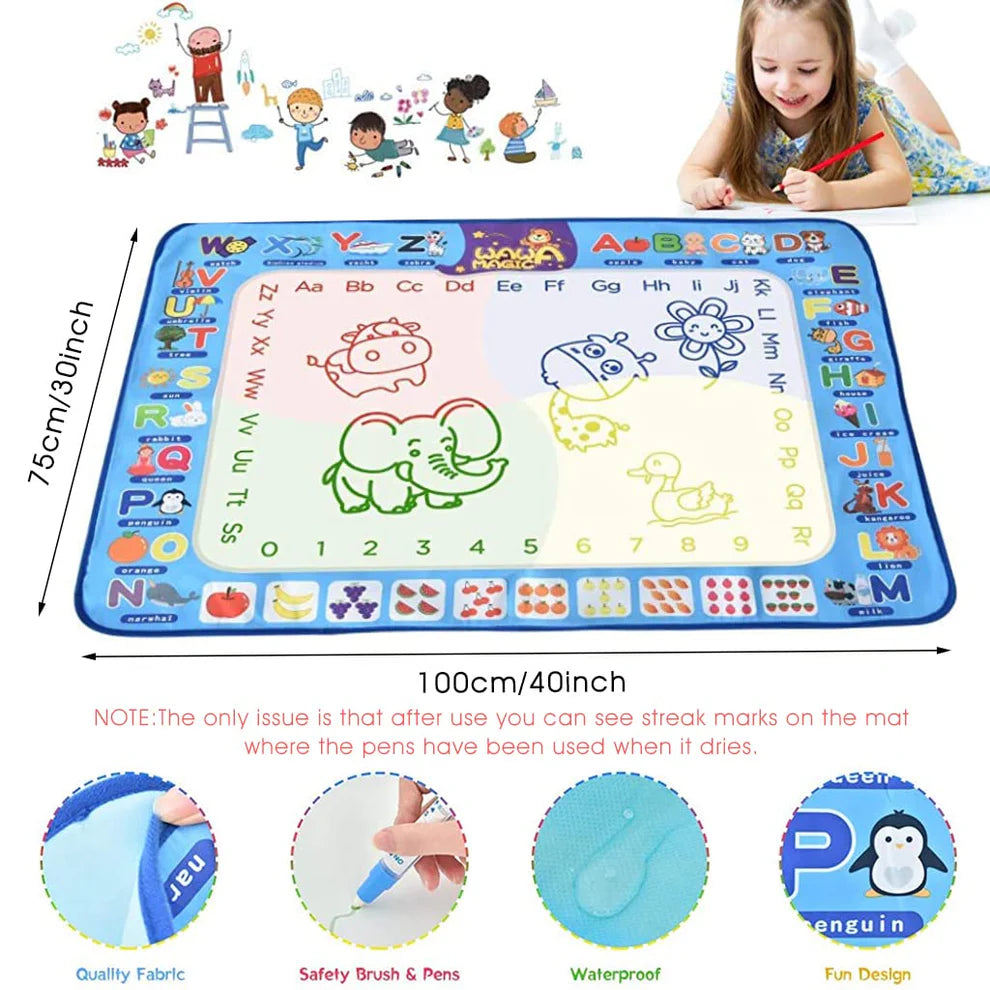 Reusable Water Doodle Mat (100×80cm)